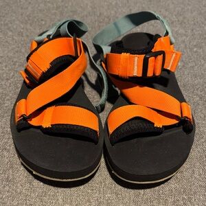 Merrell Orange and Black Men's Sandals